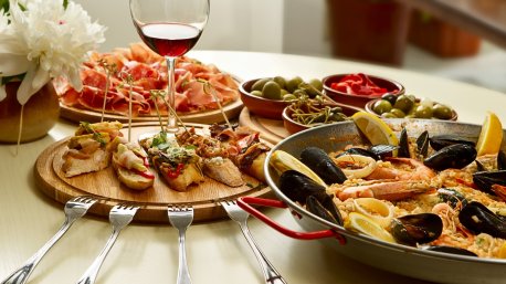 Image result for pictures of paella and tapas